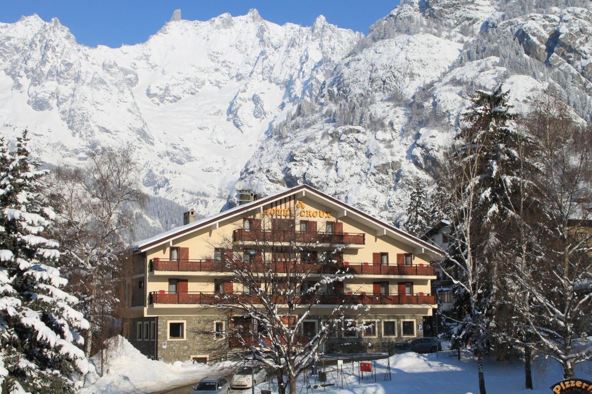 Hotel Croux Courmayeur Exterior foto